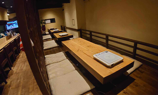 店内の雰囲気