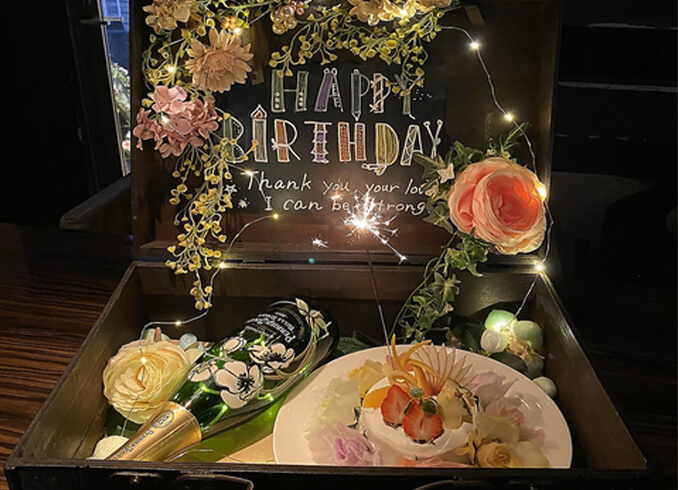 豊富な種類のお酒