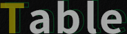 Table